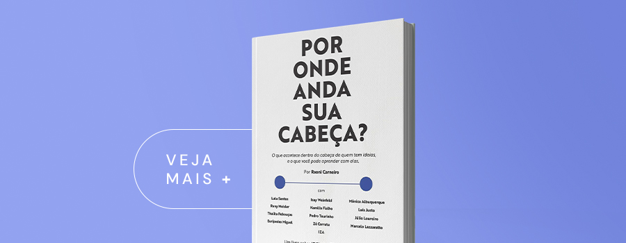 Livro Raoni Carneiro- Por onde anda a sua cabeça
